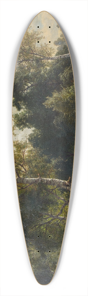 Edvard Bergh - Fishing 39.3 inch art pintail longboard deck