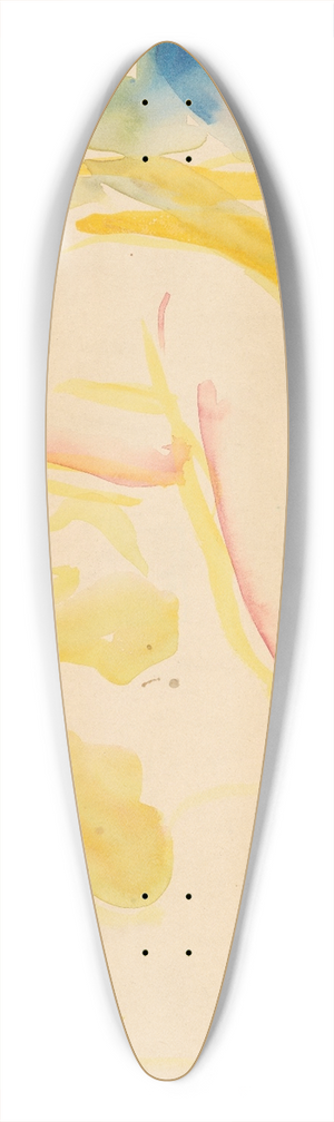 Edvard Munch - Seated Female Nude with Blue Stockings 39.3 inch art pintail longboard deck Edvard Munch - Seated Female Nude with Blue Stockings 39.3 inch art pintail longboard deck