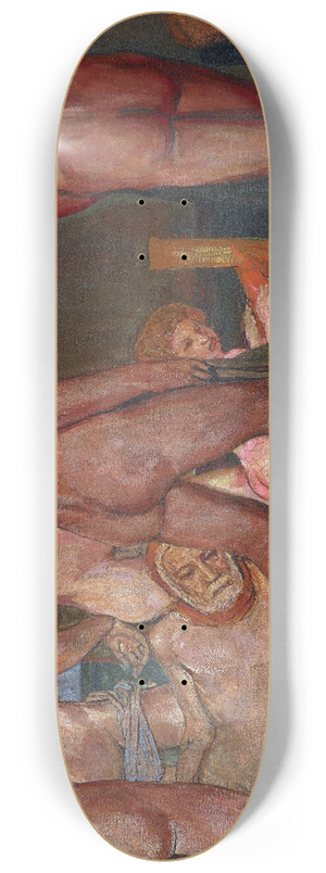 Carl Burckhardt - Fishermen Of Sorrento 8.25 inch art skate deck