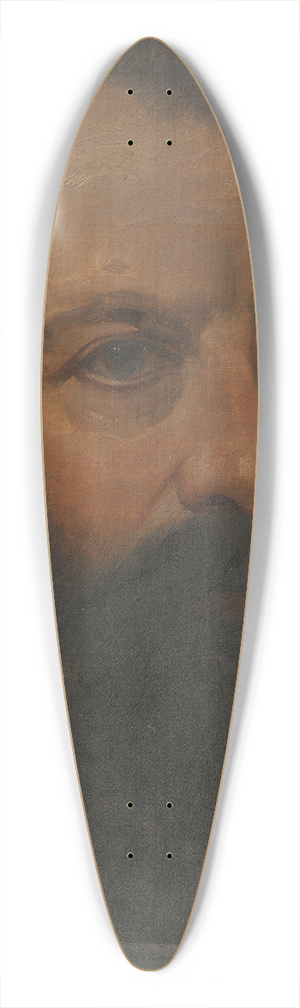 Edvard Persus - Karl XV (1826-1872) 39.3 inch art pintail longboard deck