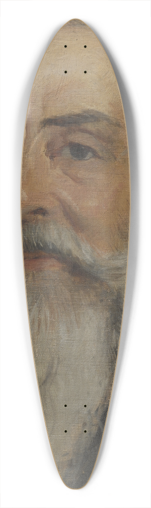 Edvard Persus - Unknown man 39.3 inch art pintail longboard deck