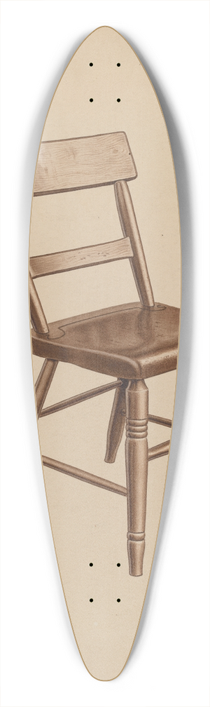 Edward Bashaw - Kitchen Chair 39.3 inch art pintail longboard deck