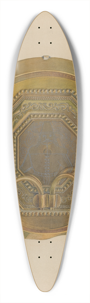 Edward D. Williams - Sconce 39.3 inch art pintail longboard deck