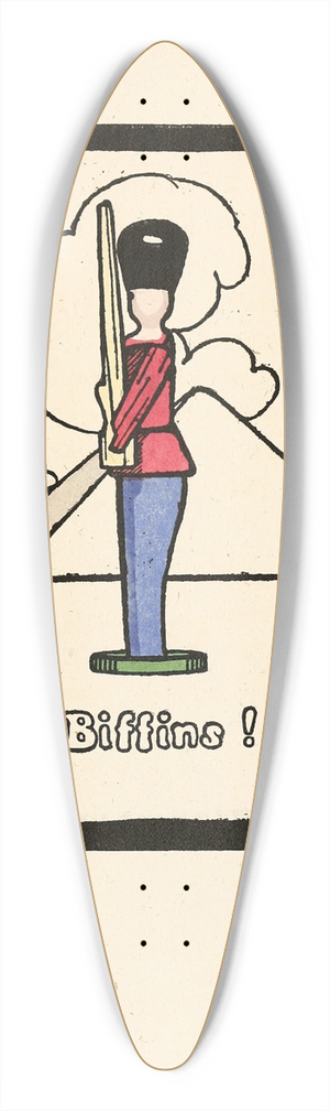 Edward Gordon Craig - Biffins 39.3 inch art pintail longboard deck