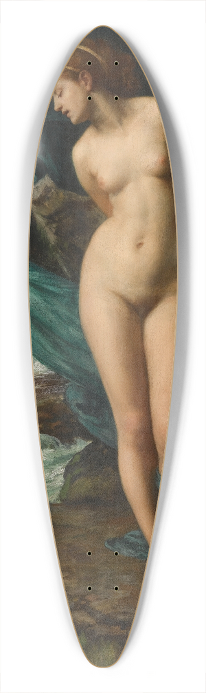 Edward John Poynter - Andromeda 39.3 inch art pintail longboard deck
