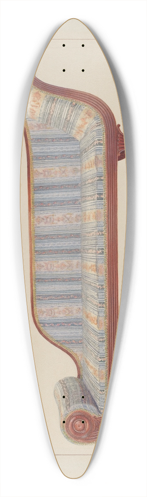 Edward L. Loper - Duncan Phyfe Sofa 39.3 inch art pintail longboard deck Edward L. Loper - Duncan Phyfe Sofa 39.3 inch art pintail longboard deck