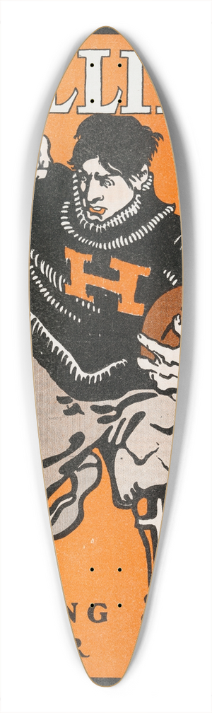 Edward Penfield - Colliers, Sporting Number, Volume XXVIII 39.3 inch art pintail longboard deck