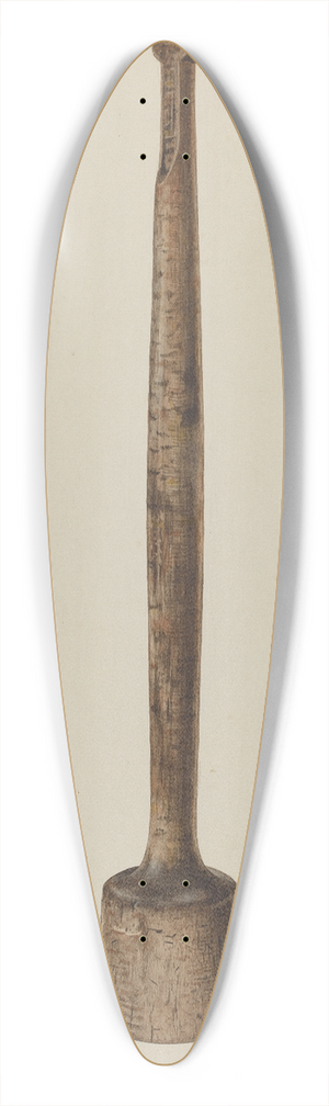 Edward Unger - Sauerkraut Stomper 39.3 inch art pintail longboard deck