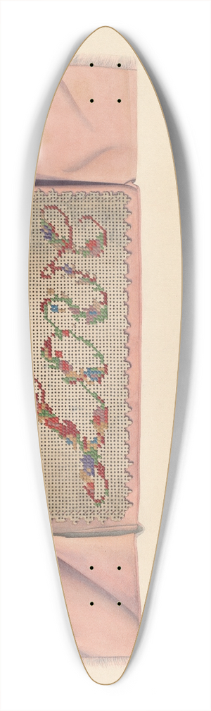 Edward White - Bookmark 39.3 inch art pintail longboard deck