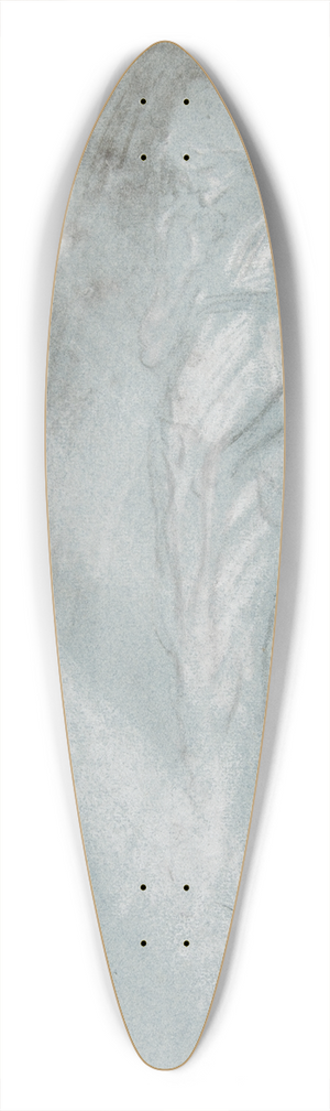 Edwin Austin Abbey - Figure of a woman 39.3 inch art pintail longboard deck