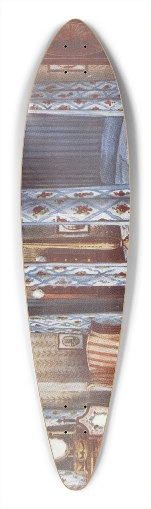 Edwin Foley - A heppelwhite bedroom. 39.3 inch art pintail longboard deck