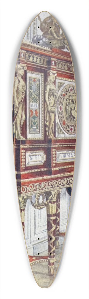 Edwin Foley - Jewel cabinet of Queen Marie Antoinette, of mahogany, gilt, inlaid, carved, and with painted plaques 39.3 inch art pintail longboard deck