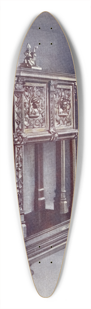Edwin Foley - Petite credence, Franois I, Muse de Cluny, Paris, ca. 1520 39.3 inch art pintail longboard deck