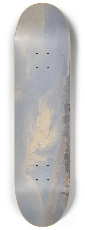 Carl Franz Emanuel Haunold - Heimkehr nach der Heuernte 8.25 inch art skate deck Carl Franz Emanuel Haunold - Heimkehr nach der Heuernte 8.25 inch art skate deck
