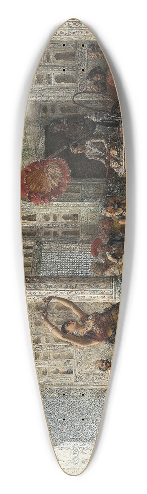 Edwin Lord Weeks - The Nautch 39.3 inch art pintail longboard deck