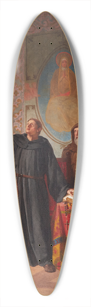 Edwin White - Luthers Vow 39.3 inch art pintail longboard deck