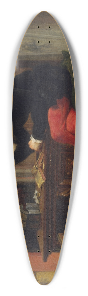 Edwin White - The Antiquary 39.3 inch art pintail longboard deck
