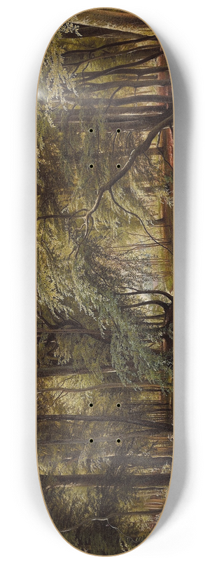 Carl Frederik Aagaard - Parti fra Jgersborg Dyrehave. Mildt Dagslys 8.25 inch art skate deck