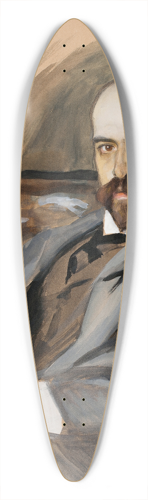 Eero Jrnefelt - Portrait of Gunnar Berndtson 39.3 inch art pintail longboard deck