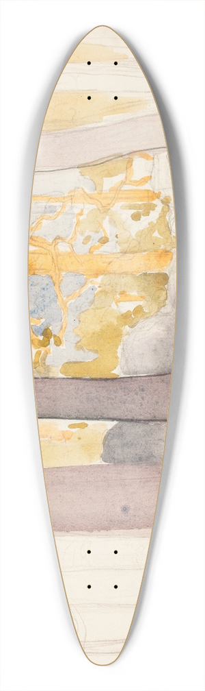 Eero Jrnefelt - Untitled 39.3 inch art pintail longboard deck