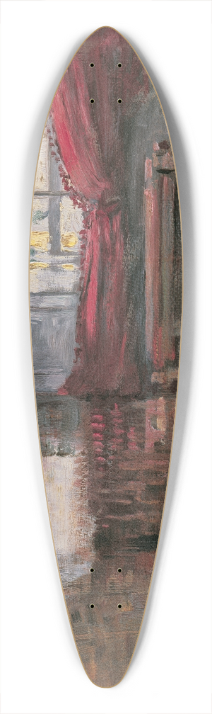 Egon Schiele - Blick in die Wohnung von Leopold und Marie Czihaczek 39.3 inch art pintail longboard deck