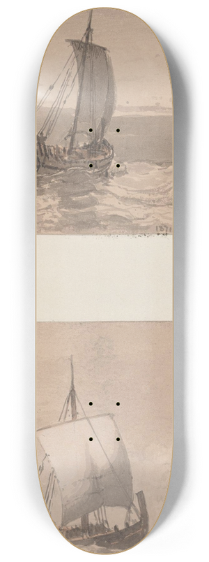 Carl Frederik Srensen - Seilskute 8.25 inch art skate deck Carl Frederik Srensen - Seilskute 8.25 inch art skate deck