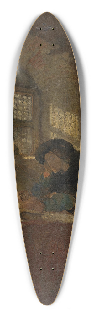Eilif Peterssen - Faust 39.3 inch art pintail longboard deck