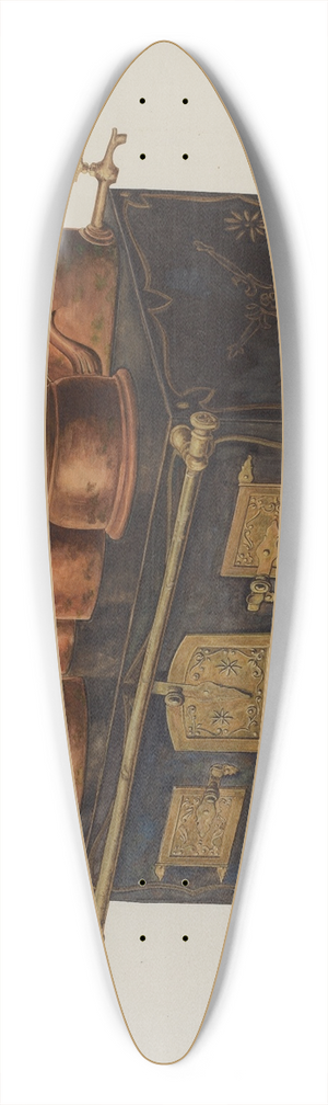 Einar Heiberg - Toy Stove 39.3 inch art pintail longboard deck