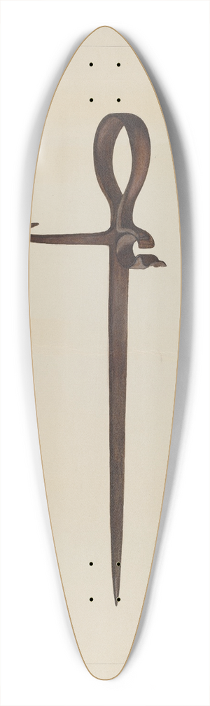 Eldon Allen - Candle Holder 39.3 inch art pintail longboard deck