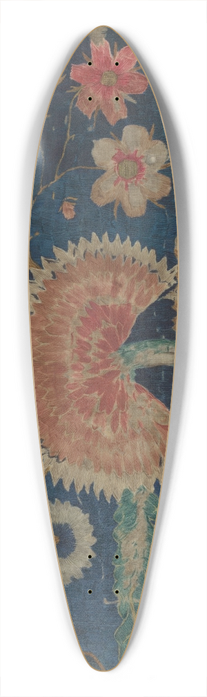 Eleanor Cunningham - Embroidery 39.3 inch art pintail longboard deck
