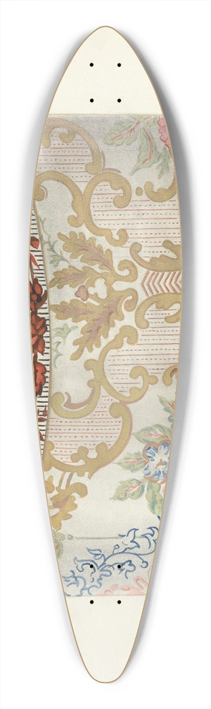Eleanor Ruelos - Bandbox 39.3 inch art pintail longboard deck