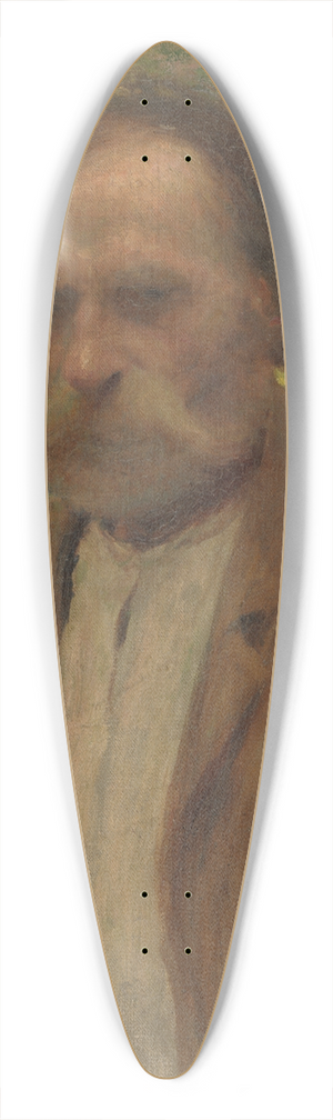 Elemr Halsz-Hradil - Starec v plenri 39.3 inch art pintail longboard deck