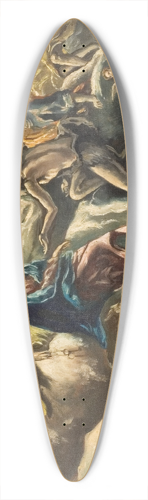 El Greco (Domenikos Theotokopoulos) - Count Orgaz funeral 39.3 inch art pintail longboard deck