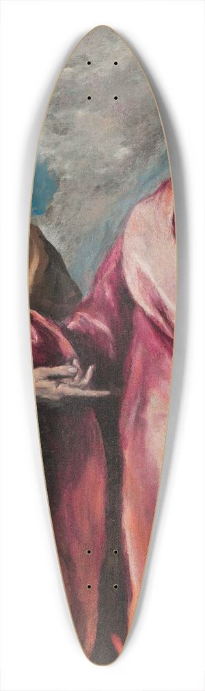 El Greco (Domenikos Theotokopoulos) - Saint Peter And Saint Paul 39.3 inch art pintail longboard deck