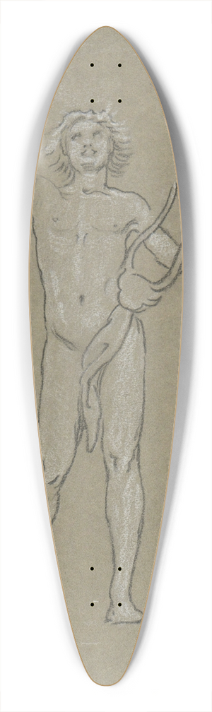 Elihu Vedder - Study forApollo 39.3 inch art pintail longboard deck