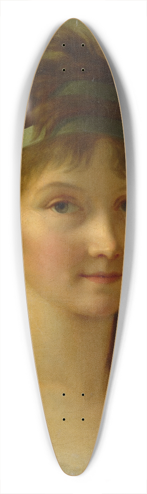 Elisabeth Louise Vige Le Brun - Portrait of a Lady 39.3 inch art pintail longboard deck