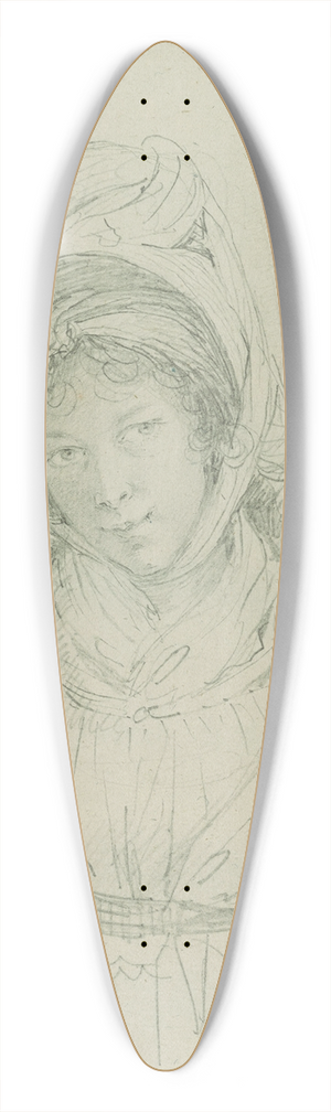 Elisabeth Louise Vige Le Brun - Self-Portrait 39.3 inch art pintail longboard deck