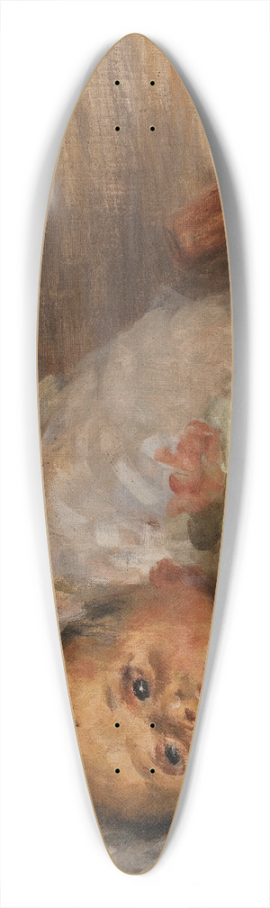 Eliseu Visconti - Meu netinho 39.3 inch art pintail longboard deck