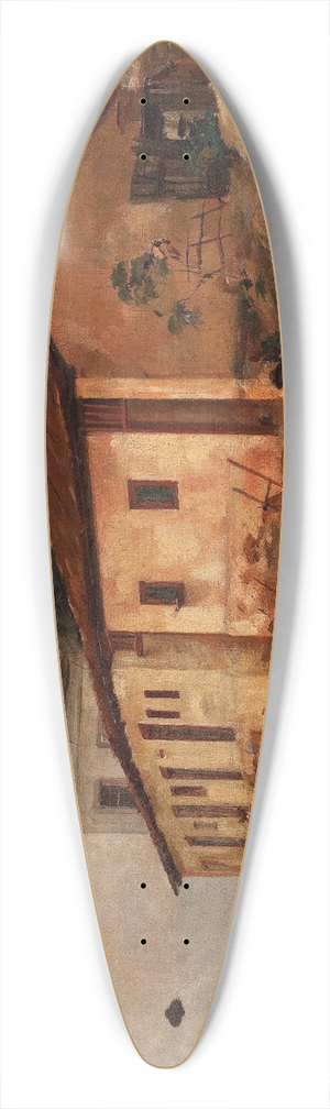 Eliseu Visconti - Morro de So Bento 39.3 inch art pintail longboard deck