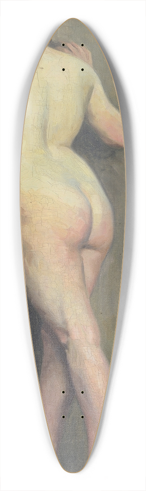Eliseu Visconti - Nu feminino de costas 39.3 inch art pintail longboard deck