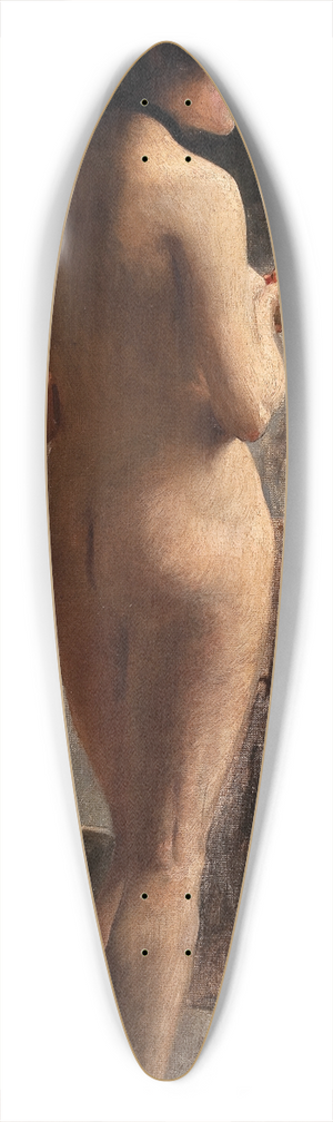 Eliseu Visconti - Nu feminino 39.3 inch art pintail longboard deck