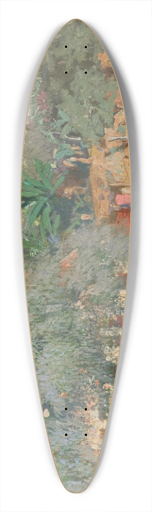 Eliseu Visconti - Paisagem de Santa Teresa 39.3 inch art pintail longboard deck