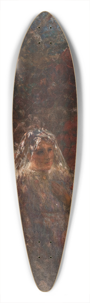 Eliseu Visconti - Primeira comunho 39.3 inch art pintail longboard deck