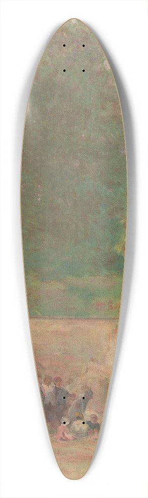 Eliseu Visconti - Saint Hubert 39.3 inch art pintail longboard deck