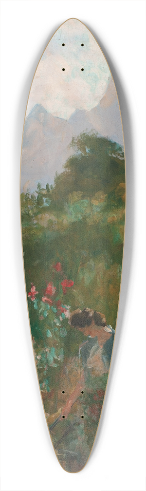 Eliseu Visconti - Um ninho 39.3 inch art pintail longboard deck