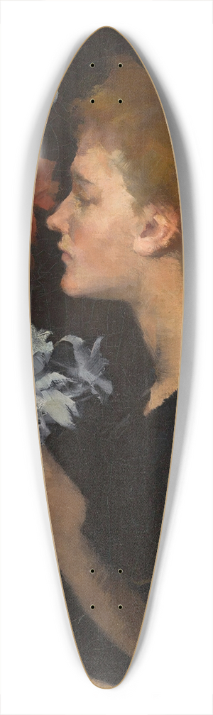 Elizabeth Adela Forbes - Portrait of Marion Kerr 39.3 inch art pintail longboard deck