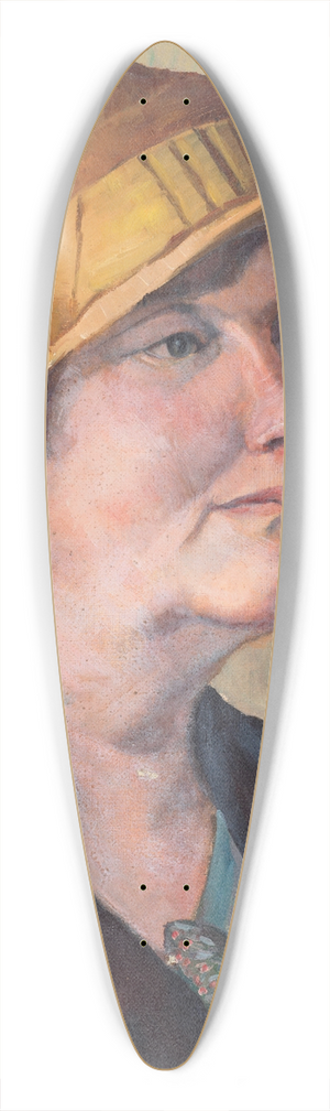 Elizabeth Berry - Untitled. [Portrait of a woman] 39.3 inch art pintail longboard deck