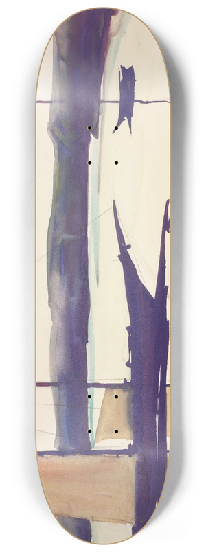 Carl Gaertner - The Harbor 8.25 inch art skate deck