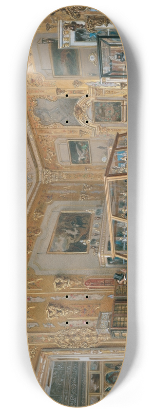 Carl Goebel the younger - Das Goldkabinett 8.25 inch art skate deck