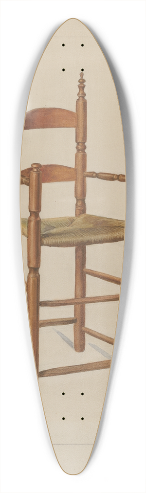 Elizabeth Curtis - High Chair 39.3 inch art pintail longboard deck